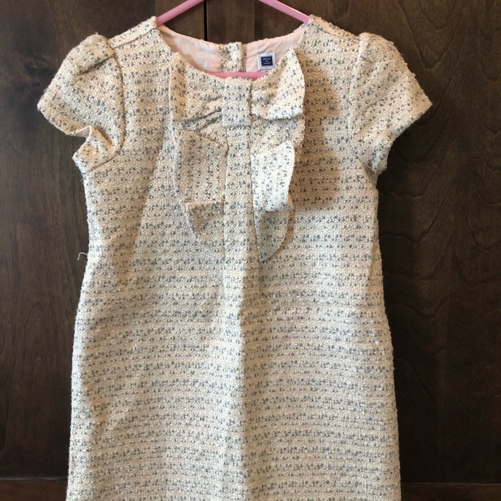 Janie and Jack size 6 tweed dress EUC
